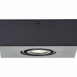 Luminaires Brilliant Plafonnier Brilliant Doro LED Noir, 1 lumière* Éclairage Led