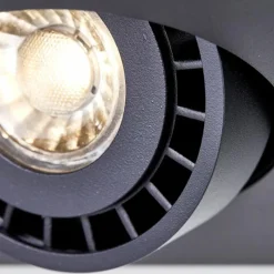 Luminaires Brilliant Plafonnier Brilliant Doro LED Noir, 3 lumières* Éclairage Led