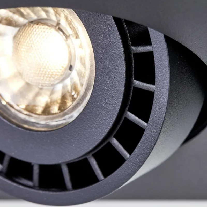 Luminaires Brilliant Plafonnier Brilliant Doro LED Noir, 3 lumières* Éclairage Led