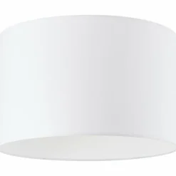 Lampes En Tissu-Luminaires Brilliant Plafonnier Brilliant Esher Argenté, 1 lumière