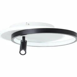 Luminaires Brilliant Plafonnier Brilliant Eunomia LED Noir, Blanc, 1 lumière* Éclairage Led