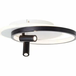 Luminaires Brilliant Plafonnier Brilliant Eunomia LED Noir, Blanc, 1 lumière* Éclairage Led