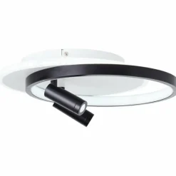 Luminaires Brilliant Plafonnier Brilliant Eunomia LED Noir, Blanc, 1 lumière* Éclairage Led