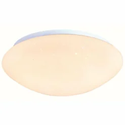 Luminaires Brilliant Plafonnier Brilliant Fakir Blanc, 1 lumière, Changeur de couleurs* Plafonniers