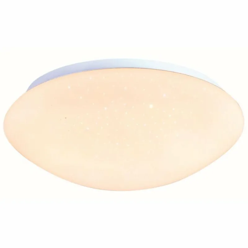 Luminaires Brilliant Plafonnier Brilliant Fakir Blanc, 1 lumière, Changeur de couleurs* Plafonniers