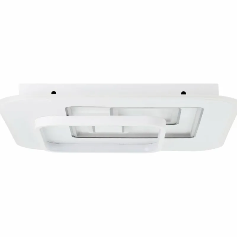 Luminaires Brilliant Plafonnier Brilliant Furtado LED Noir, Blanc, 1 lumière, Télécommandes* Éclairage Led