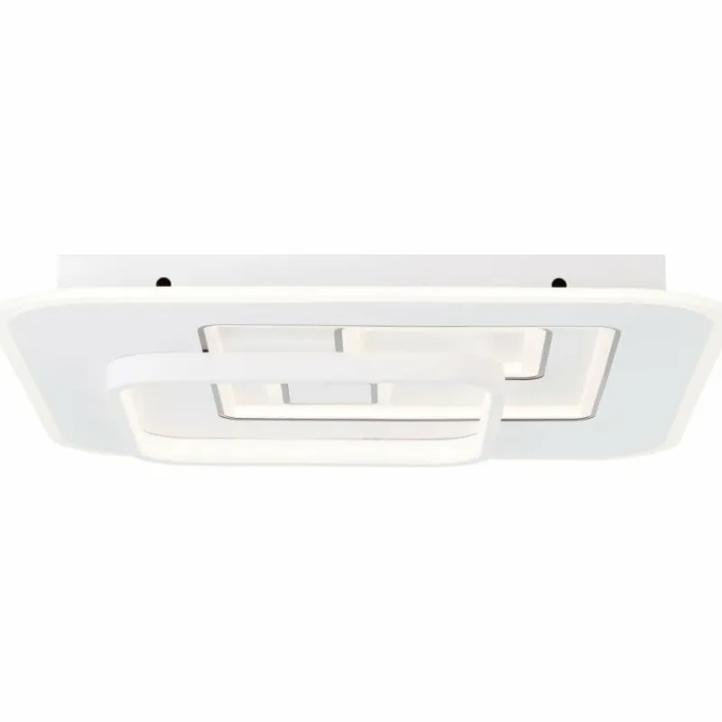 Luminaires Brilliant Plafonnier Brilliant Furtado LED Noir, Blanc, 1 lumière, Télécommandes* Éclairage Led