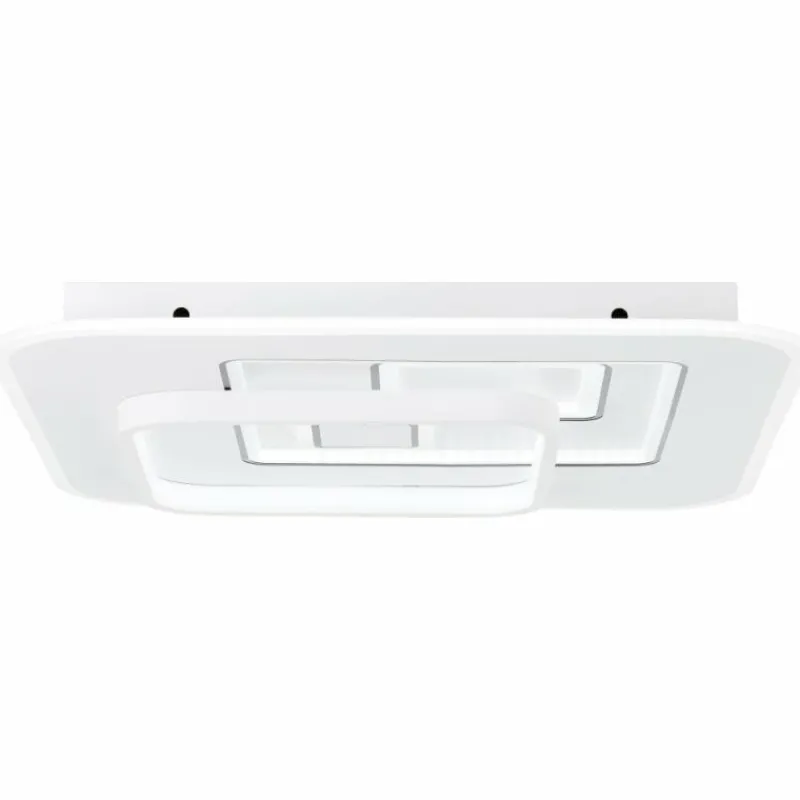Luminaires Brilliant Plafonnier Brilliant Furtado LED Noir, Blanc, 1 lumière, Télécommandes* Éclairage Led