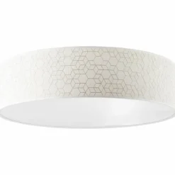 Lampes En Tissu-Luminaires Brilliant Plafonnier Brilliant Galance Blanc, 4 lumières
