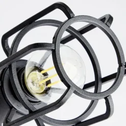 Luminaires Scandinaves-Luminaires Brilliant Plafonnier Brilliant Gwen Bois foncé, 2 lumières