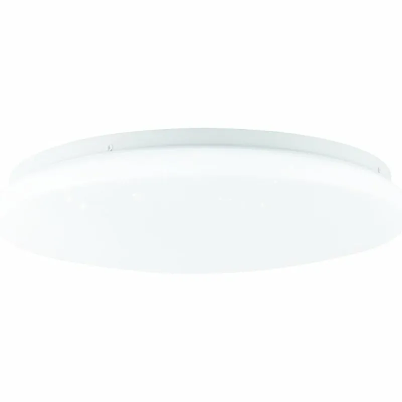 Luminaires Brilliant Plafonnier Brilliant Heddy LED Blanc, 1 lumière, Télécommandes, Changeur de couleurs