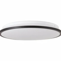 Luminaires Brilliant Plafonnier Brilliant Heida LED Noir, Blanc, 1 lumière, Télécommandes, Changeur de couleurs* Éclairage Led