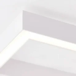 Luminaires Brilliant Plafonnier Brilliant Icarus LED Blanc, 1 lumière, Télécommandes, Changeur de couleurs* Éclairage Led