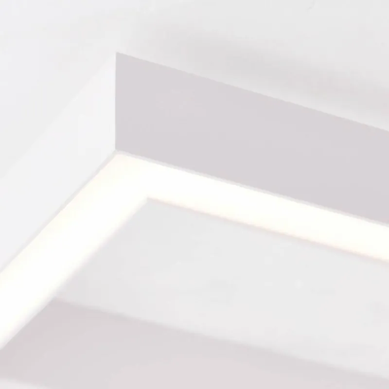 Luminaires Brilliant Plafonnier Brilliant Icarus LED Blanc, 1 lumière, Télécommandes, Changeur de couleurs* Éclairage Led