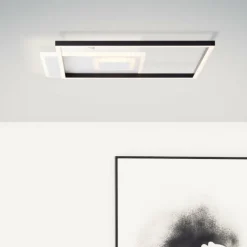 Luminaires Brilliant Plafonnier Brilliant Iorgo LED Blanc, 1 lumière* Éclairage Led