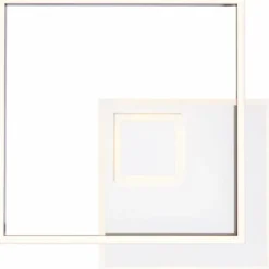 Luminaires Brilliant Plafonnier Brilliant Iorgo LED Blanc, 1 lumière* Éclairage Led