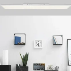 Luminaires Brilliant Plafonnier Brilliant Jacinda LED Blanc, 1 lumière, Télécommandes* Éclairage Led