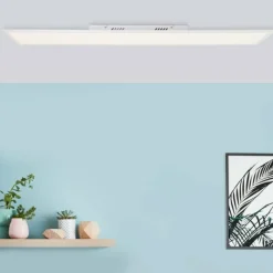 Luminaires Brilliant Plafonnier Brilliant Jacinda LED Blanc, 1 lumière, Télécommandes* Éclairage Led