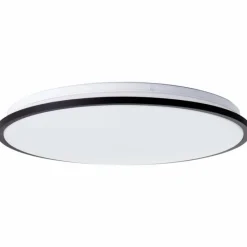 Lampes Industrielles-Luminaires Brilliant Plafonnier Brilliant Jamil LED Blanc, 1 lumière, Télécommandes, Changeur de couleurs