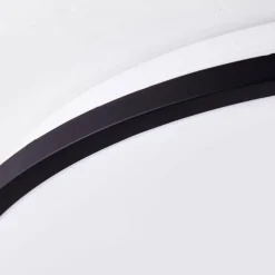 Lampes Industrielles-Luminaires Brilliant Plafonnier Brilliant Jamil LED Blanc, 1 lumière, Télécommandes, Changeur de couleurs