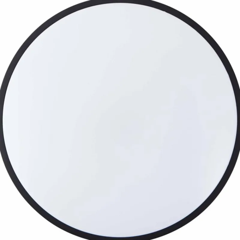 Lampes Industrielles-Luminaires Brilliant Plafonnier Brilliant Jamil LED Blanc, 1 lumière, Télécommandes, Changeur de couleurs