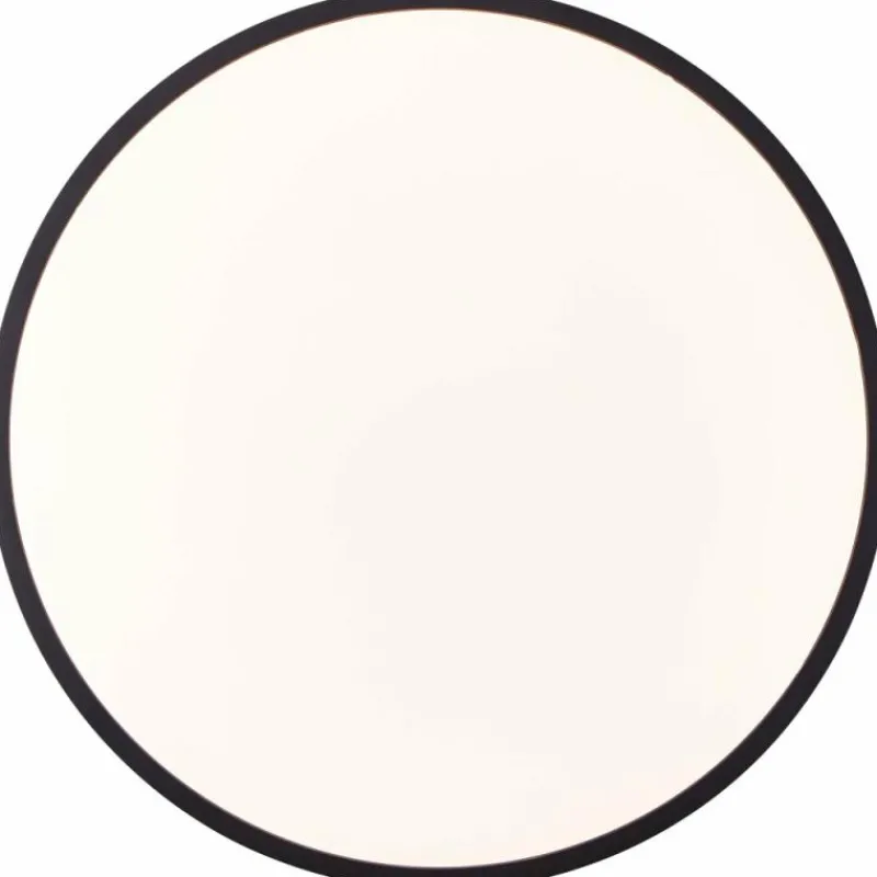 Lampes Industrielles-Luminaires Brilliant Plafonnier Brilliant Jamil LED Blanc, 1 lumière, Télécommandes, Changeur de couleurs