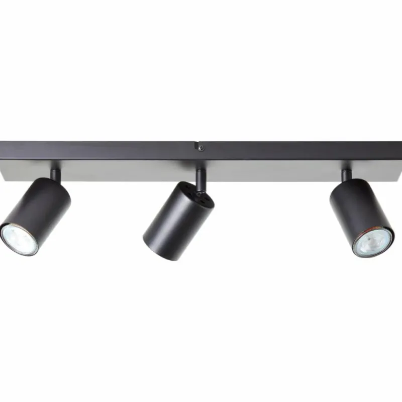 Luminaires Brilliant Plafonnier Brilliant Jello LED Noir, 3 lumières* Éclairage Led