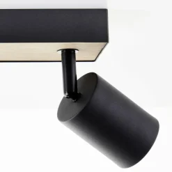 Luminaires Scandinaves-Luminaires Brilliant Plafonnier Brilliant Jello Wood Écru, Noir, 2 lumières