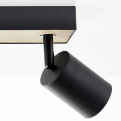 Luminaires Scandinaves-Luminaires Brilliant Plafonnier Brilliant Jello Wood Écru, Noir, 3 lumières