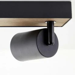 Luminaires Scandinaves-Luminaires Brilliant Plafonnier Brilliant Jello Wood Écru, Noir, 4 lumières