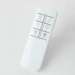 Luminaires Brilliant Plafonnier Brilliant Jolene Chrome, 1 lumière, Télécommandes