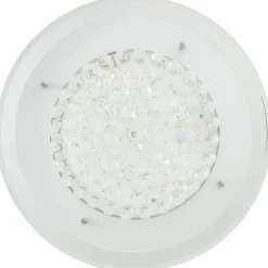 Luminaires Brilliant Plafonnier Brilliant Jolene Chrome, 1 lumière, Télécommandes