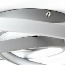 Luminaires Brilliant Plafonnier Brilliant Labyrinth LED Gris, 1 lumière* Éclairage Led