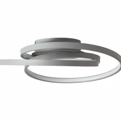 Luminaires Brilliant Plafonnier Brilliant Labyrinth LED Gris, 1 lumière* Éclairage Led