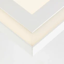 Lampes Industrielles-Luminaires Brilliant Plafonnier Brilliant Laurice LED Blanc, 1 lumière, Télécommandes