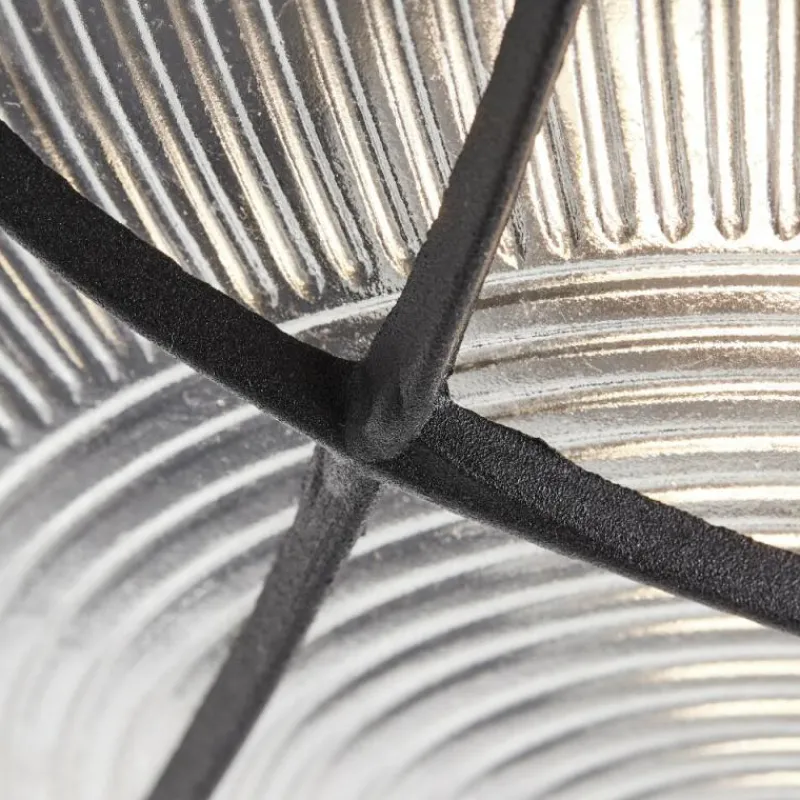 Luminaires Brilliant Plafonnier Brilliant Lauren Noir, 1 lumière