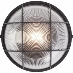 Luminaires Brilliant Plafonnier Brilliant Lauren Noir, 1 lumière