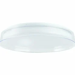 Luminaires Brilliant Plafonnier Brilliant Leanna LED Blanc, 1 lumière, Télécommandes, Changeur de couleurs