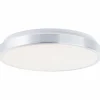 Luminaires Brilliant Plafonnier Brilliant Livius LED Argenté, 1 lumière* Éclairage Led
