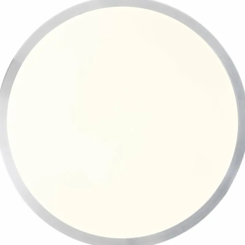 Luminaires Brilliant Plafonnier Brilliant Livius LED Argenté, 1 lumière* Éclairage Led