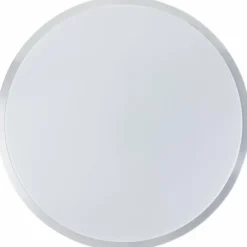 Luminaires Brilliant Plafonnier Brilliant Livius LED Argenté, 1 lumière, Télécommandes* Éclairage Led