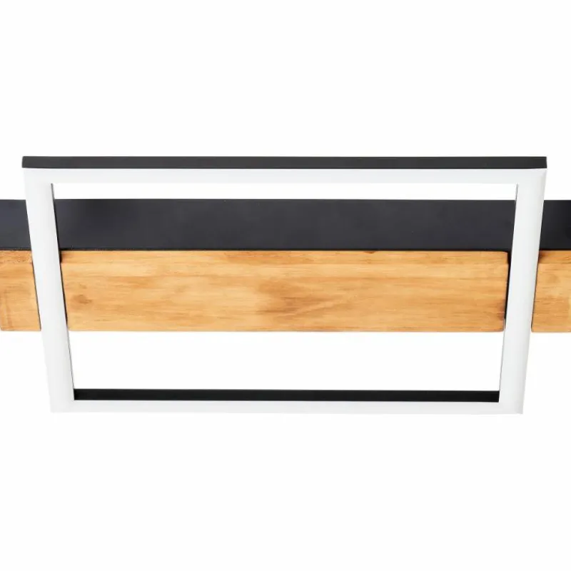 Luminaires Scandinaves-Luminaires Brilliant Plafonnier Brilliant Loneos LED Brun, Noir, 1 lumière