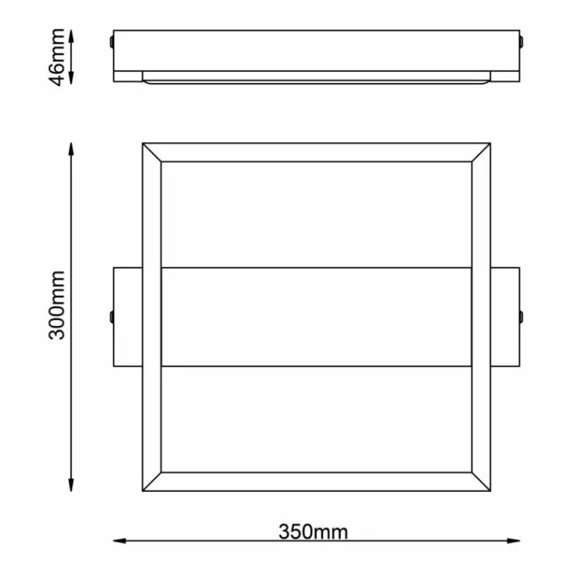 Luminaires Scandinaves-Luminaires Brilliant Plafonnier Brilliant Loneos LED Brun, Noir, 1 lumière