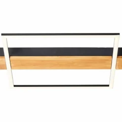 Luminaires Scandinaves-Luminaires Brilliant Plafonnier Brilliant Loneos LED Brun, Noir, 1 lumière