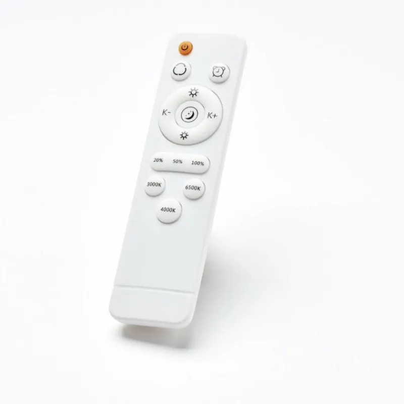 Luminaires Brilliant Plafonnier Brilliant Luciano LED Noir, Blanc, 1 lumière, Télécommandes* Éclairage Led