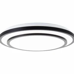 Luminaires Brilliant Plafonnier Brilliant Luciano LED Blanc, 1 lumière, Télécommandes* Éclairage Led