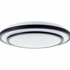 Luminaires Brilliant Plafonnier Brilliant Luciano LED Blanc, 1 lumière, Télécommandes* Éclairage Led