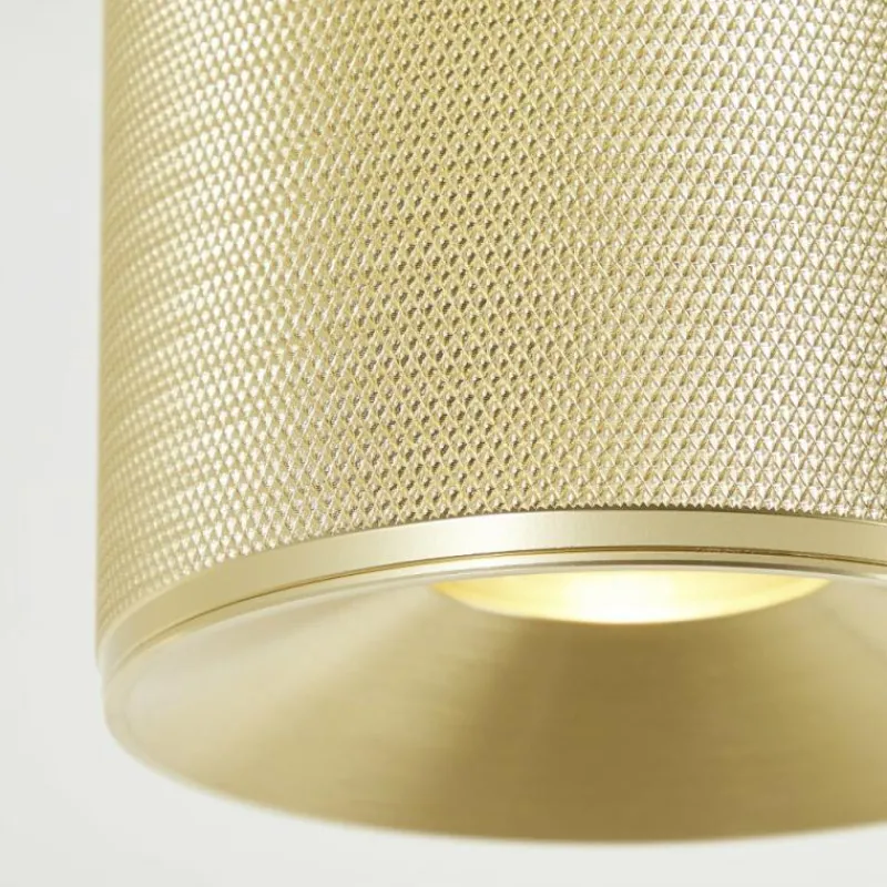 Lampes Dorées-Luminaires Brilliant Plafonnier Brilliant Marty LED Or, 1 lumière