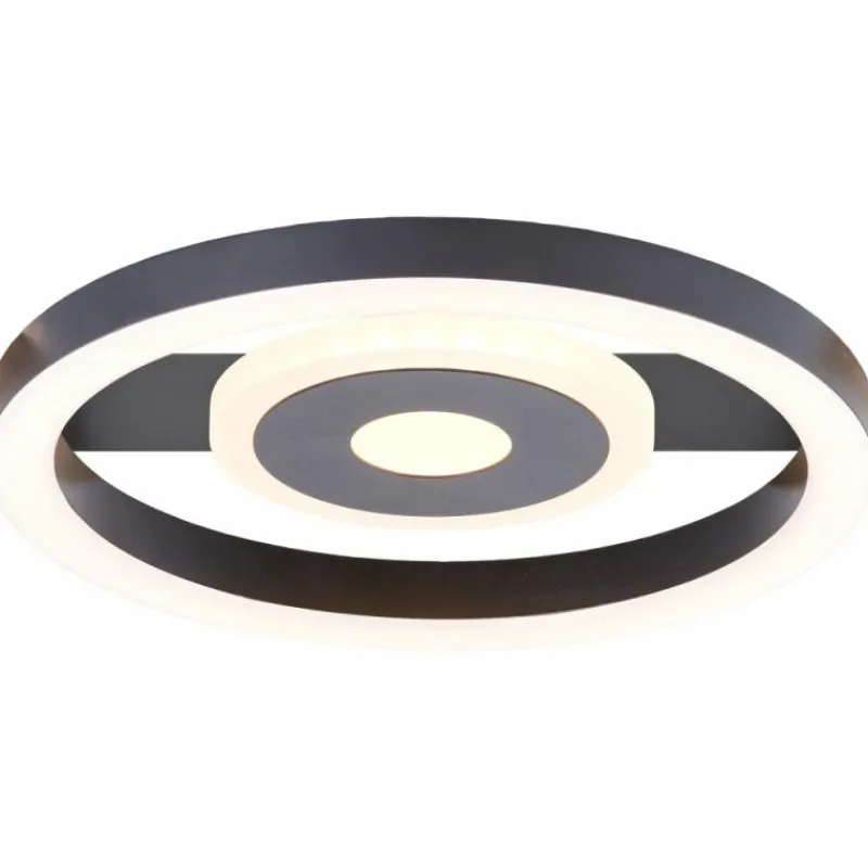 Luminaires Brilliant Plafonnier Brilliant Maureen LED Noir, Blanc, 1 lumière* Éclairage Led