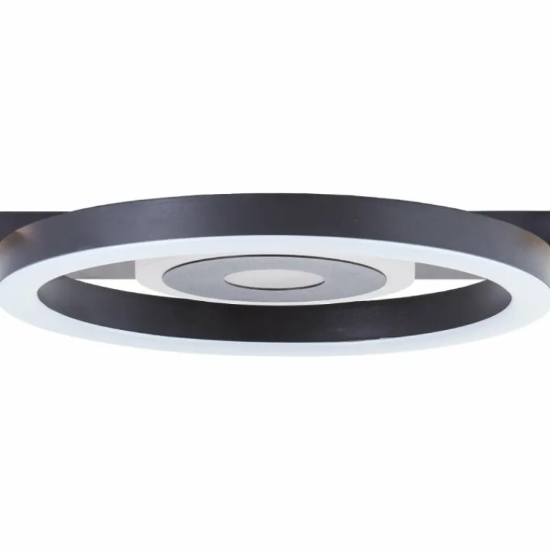 Luminaires Brilliant Plafonnier Brilliant Maureen LED Noir, Blanc, 1 lumière* Éclairage Led